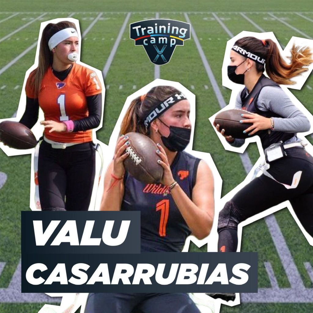 Valu Casarrubias dará clinica para jugadores de flag football 