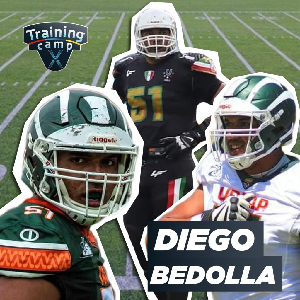 Diego Bedola en el x training camp xalapa