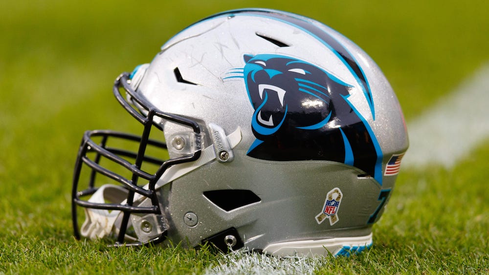 Carolina Panthers Helmet